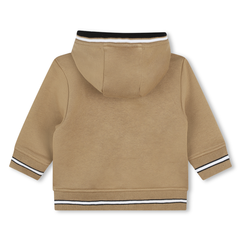 Chaqueta con capucha BOSS 
                        NI&Ntilde;O