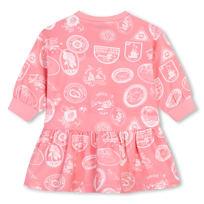 Vestido de manga larga KENZO KIDS NI&Ntilde;A