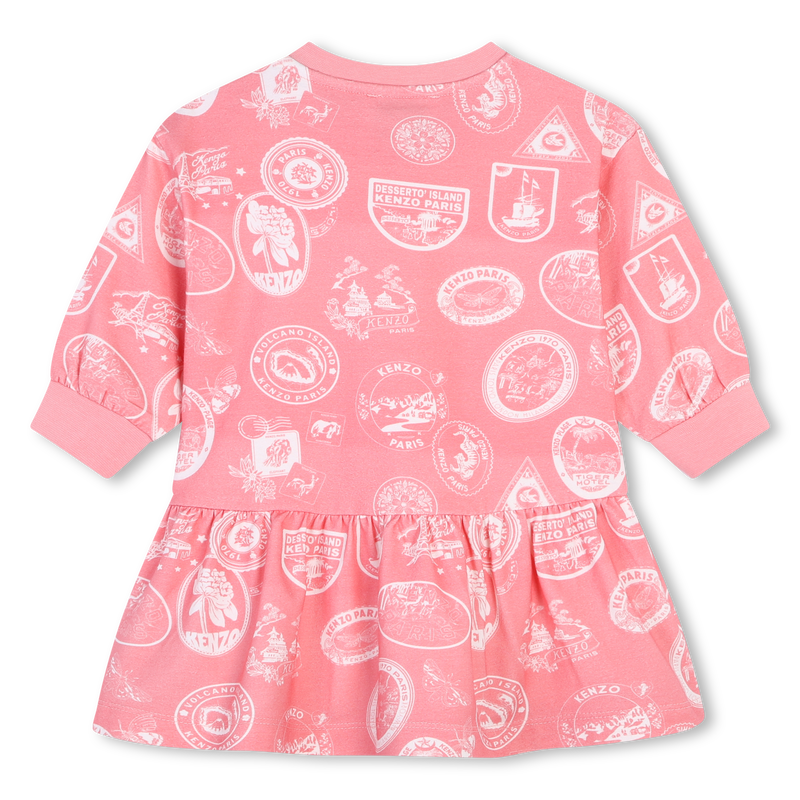 Vestido de manga larga KENZO KIDS 
                        NI&Ntilde;A