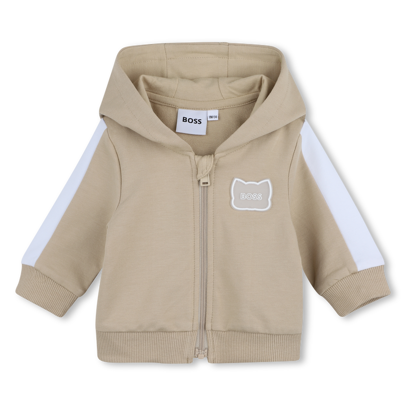 CONJUNTO DE C&Aacute;RDIGAN + PANTAL&Oacute;N + CAMISETA BOSS 
                        NI&Ntilde;O