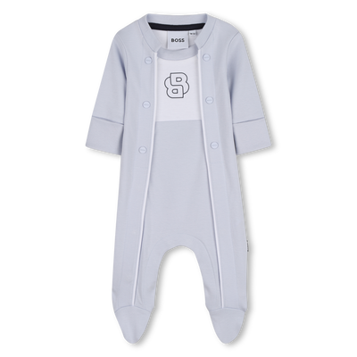 PIJAMA CON CIERRE A PRESI&Oacute;N BOSS NI&Ntilde;O