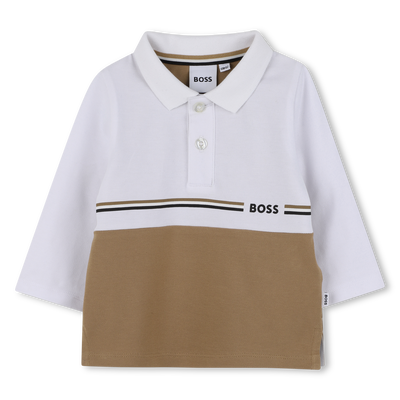 Polo de manga larga BOSS NI&Ntilde;O