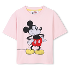 Camiseta de algod&oacute;n Mickey, ROSA, hi-res