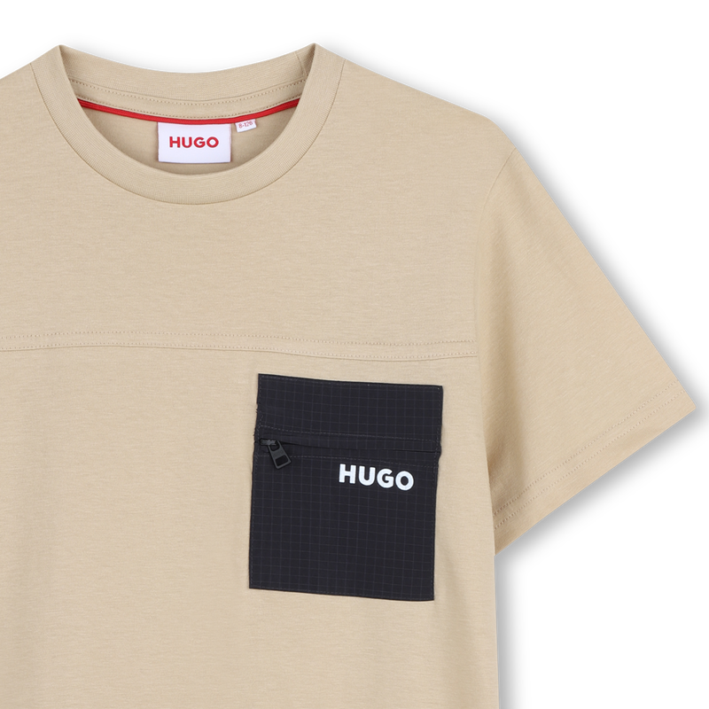 Camiseta de manga corta HUGO 
                        NI&Ntilde;O