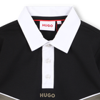 Polo de manga larga HUGO 
                    NI&Ntilde;O