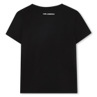 Camiseta de manga corta KARL LAGERFELD KIDS 
                    NI&Ntilde;A