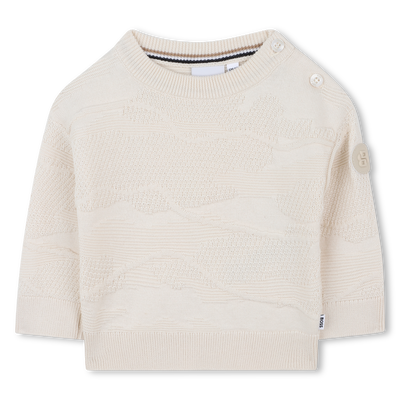 Jersey de cuello redondo BOSS NI&Ntilde;O