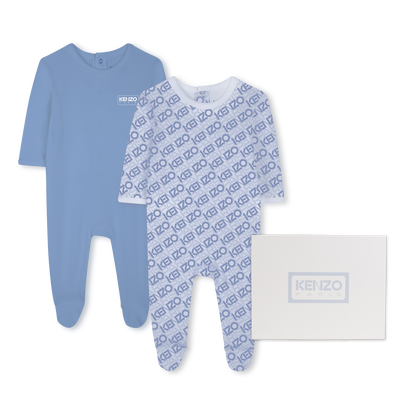 Pack de 2 pijamas de algod&oacute;n KENZO KIDS UNISEXO