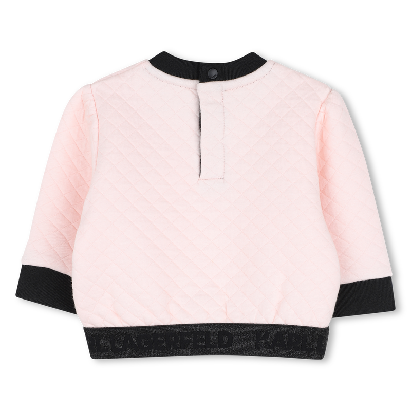 Conjunto de sudadera y falda KARL LAGERFELD KIDS 
                        NI&Ntilde;A