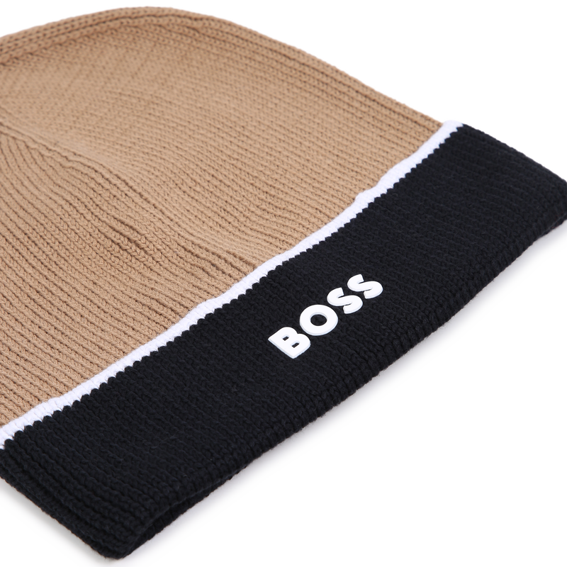 Gorro de punto BOSS 
                        NI&Ntilde;O