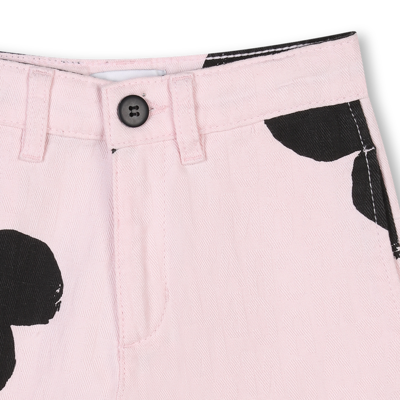 Pantal&oacute;n de algod&oacute;n estampado MARC JACOBS 
                        NI&Ntilde;A