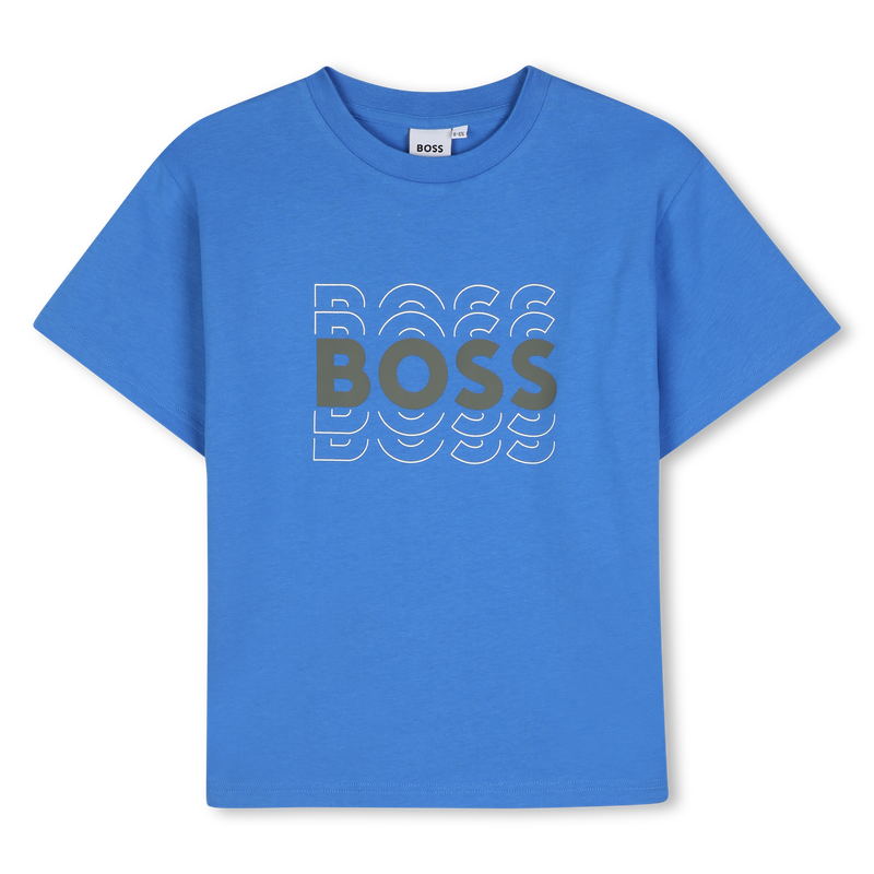 CAMISETA DE MANGA CORTA BOSS 
                        NI&Ntilde;O
