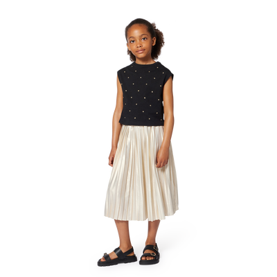 Falda de ceremonia plisada MICHAEL KORS NI&Ntilde;A