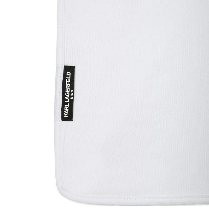 Manta de algod&oacute;n estampado KARL LAGERFELD KIDS 
                        UNISEXO