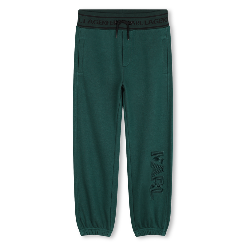 Pantal&oacute;n de ch&aacute;ndal de mulet&oacute;n KARL LAGERFELD KIDS 
                        NI&Ntilde;O