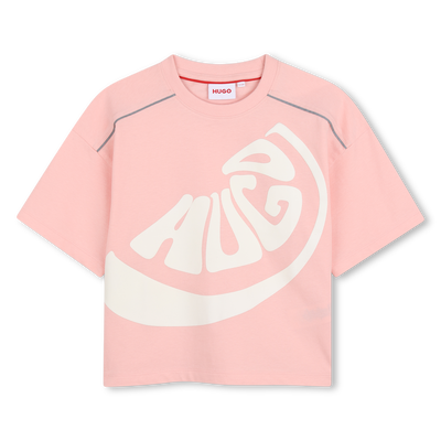CAMISETA DE MANGA CORTA HUGO NI&Ntilde;A
