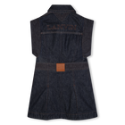 Vestido de denim LANVIN 
                    NI&Ntilde;A