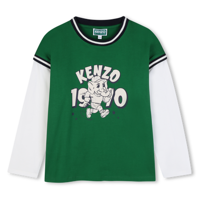 Camiseta de manga larga KENZO KIDS NI&Ntilde;O