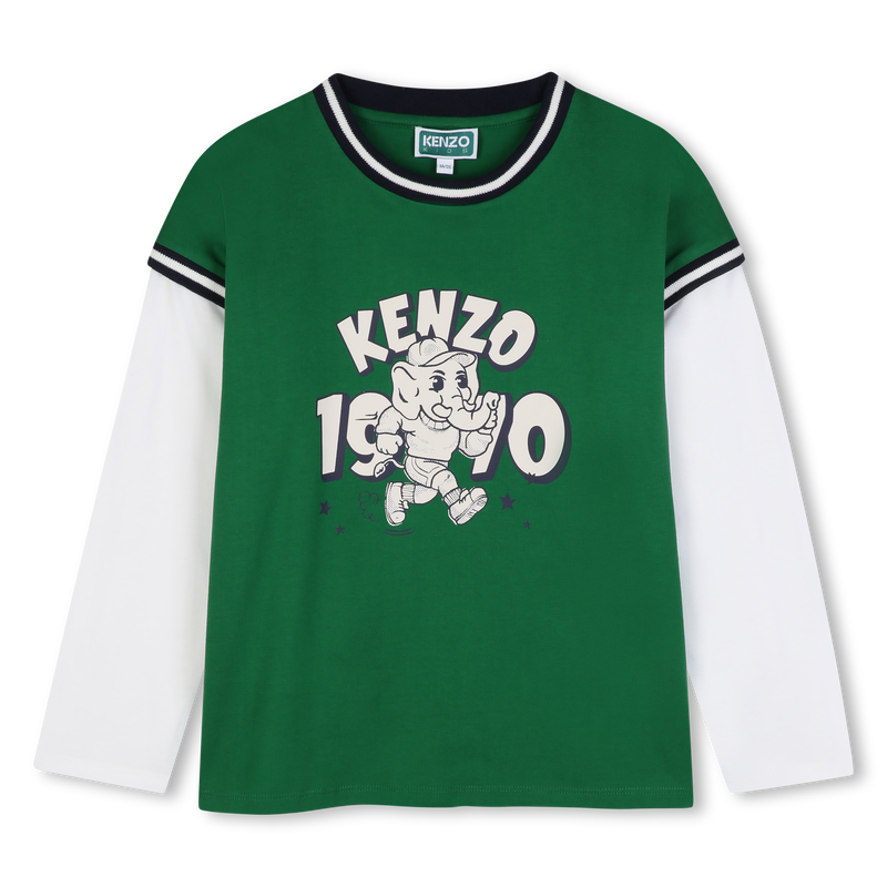 Camiseta de manga larga KENZO KIDS 
                        NI&Ntilde;O