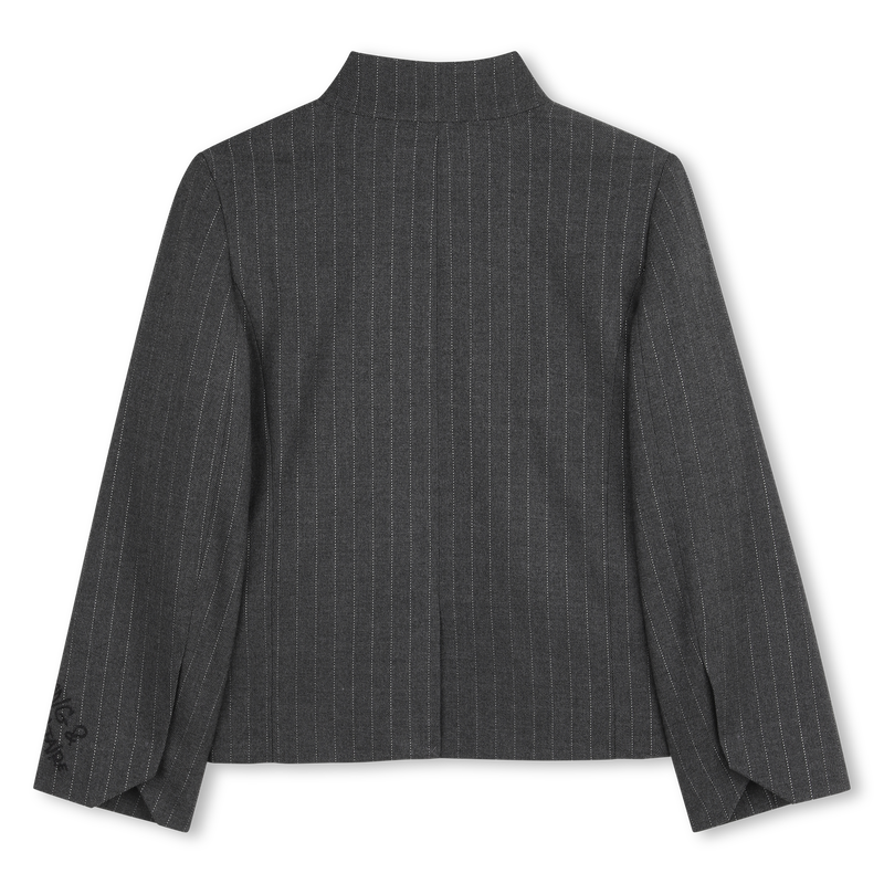 Chaqueta de rayas con cuello de fantas&iacute;a ZADIG & VOLTAIRE 
                        NI&Ntilde;A