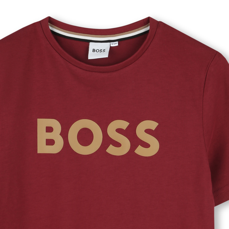 Camiseta de manga corta BOSS 
                        NI&Ntilde;O