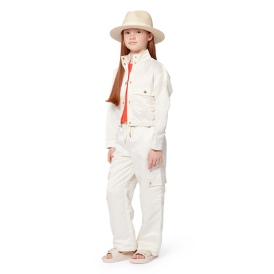 Camiseta corta de algod&oacute;n MICHAEL KORS NI&Ntilde;A