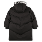 Plum&iacute;fero con capucha KARL LAGERFELD KIDS 
                    NI&Ntilde;O