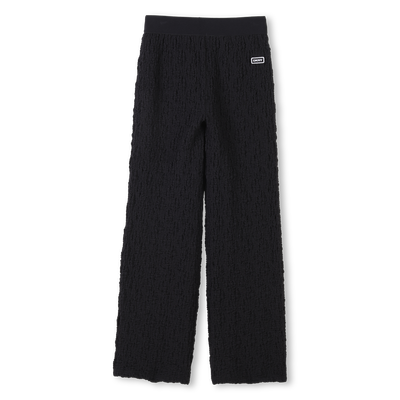 Pantal&oacute;n largo acabado gofrado DKNY NI&Ntilde;A