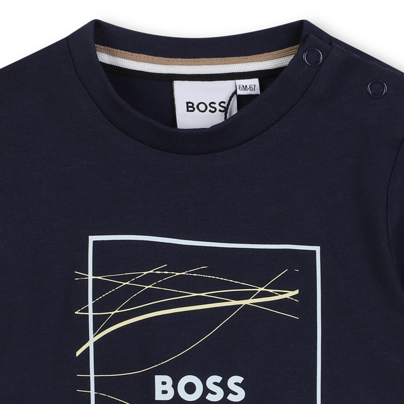 Camiseta de manga corta BOSS 
                        NI&Ntilde;O