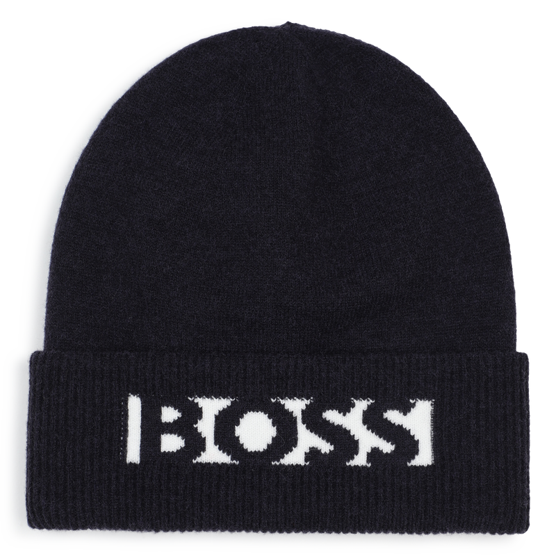 Gorro de punto BOSS 
                        NI&Ntilde;O