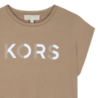 Camiseta de manga corta MICHAEL KORS 
                    NI&Ntilde;A