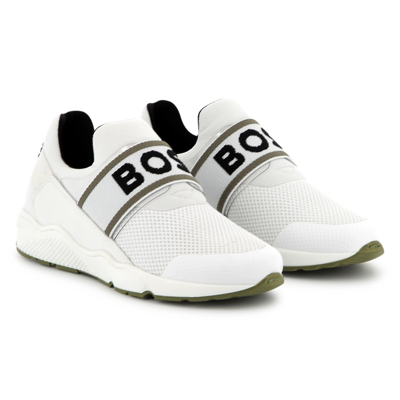 Zapatillas bajas el&aacute;sticas BOSS 
                        NI&Ntilde;O