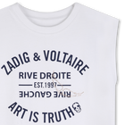 Camiseta de manga corta ZADIG VOLTAIRE 
                    NI&Ntilde;A