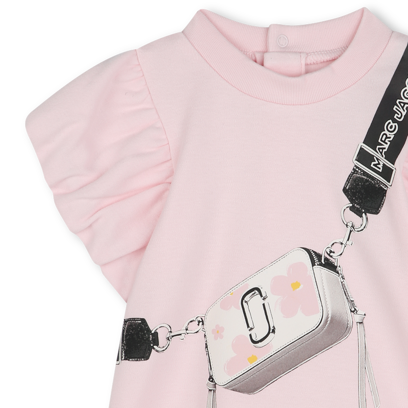 Vestido algod&oacute;n de manga corta MARC JACOBS 
                        UNISEXO