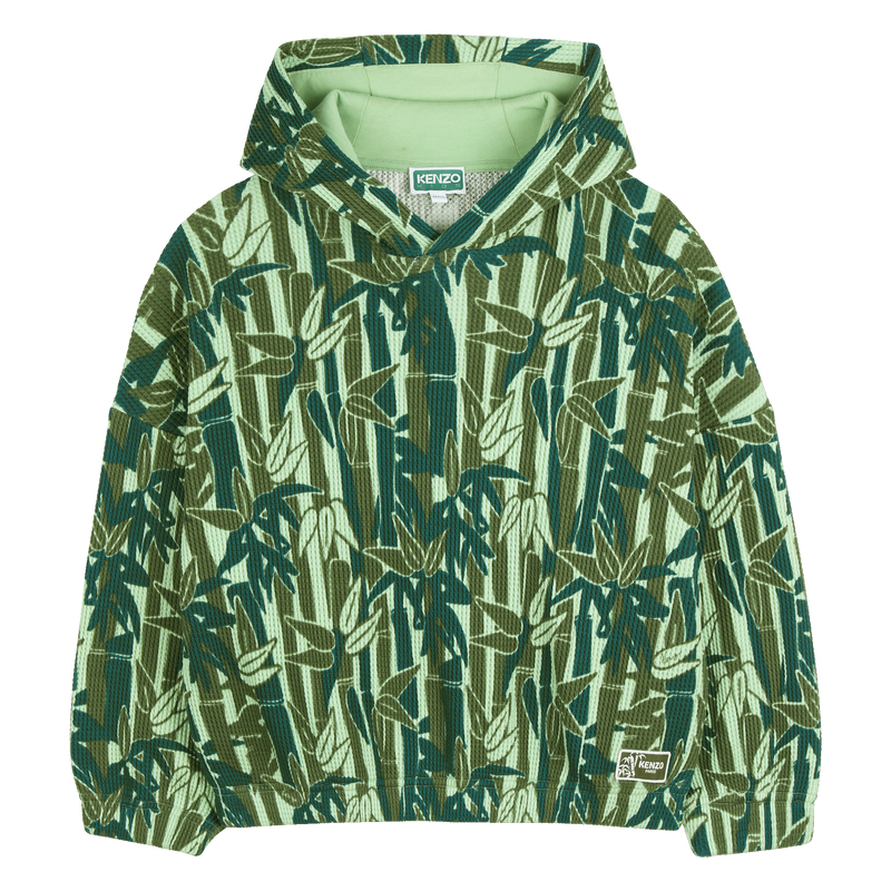 SUDADERA CON CAPUCHA KENZO KIDS 
                        NI&Ntilde;O