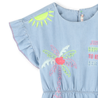 Vestido vaquero con bordados BILLIEBLUSH 
                    NI&Ntilde;A