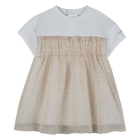 Vestido manga corta MICHAEL KORS 
                    NI&Ntilde;A