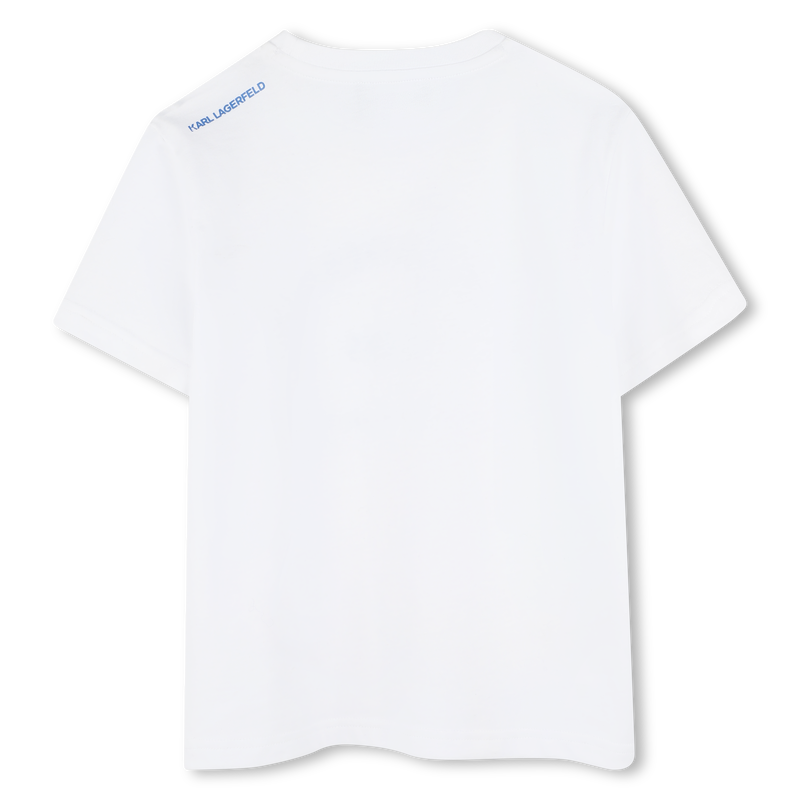 Camiseta de manga corta KARL LAGERFELD KIDS 
                        NI&Ntilde;O