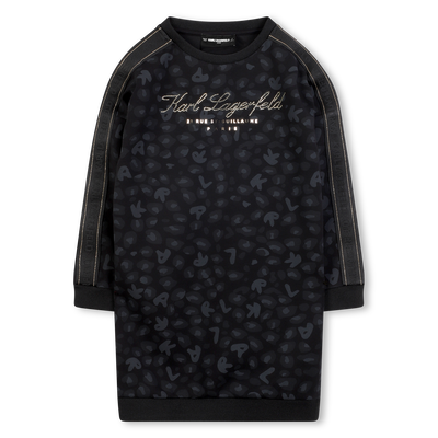 Vestido de manga larga KARL LARGERFELD KIDS NIÑA