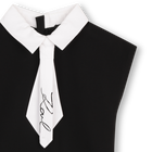 Vestido manga corta KARL LAGERFELD KIDS 
                    NI&Ntilde;A