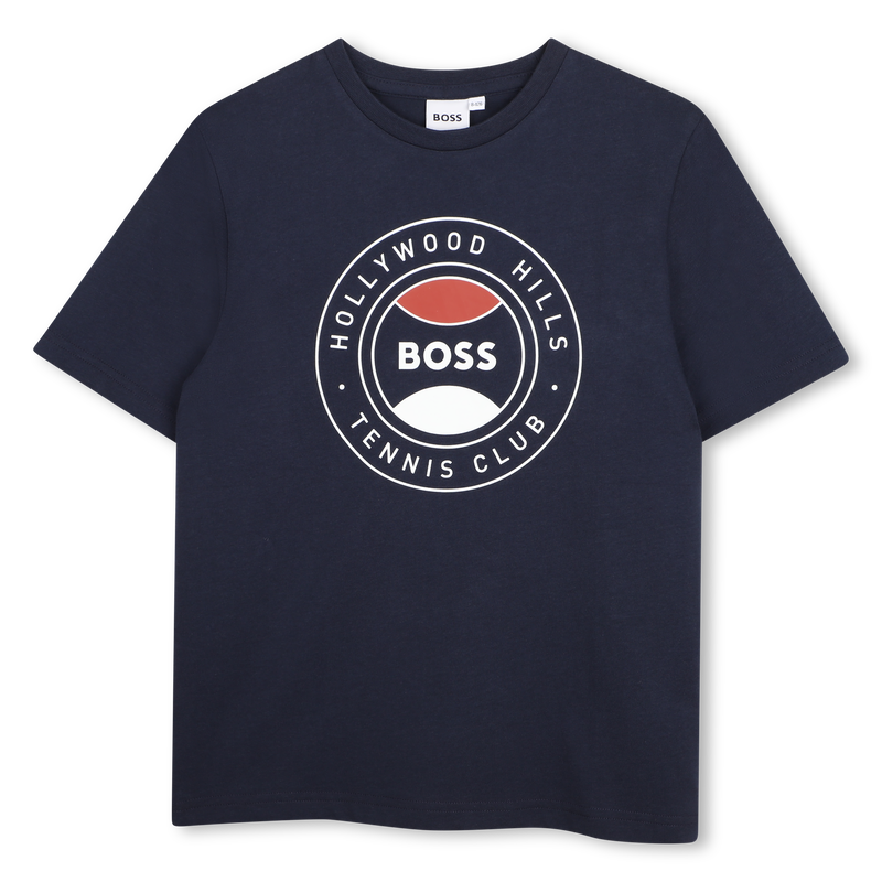 CAMISETA DE MANGA CORTA BOSS 
                        NI&Ntilde;O