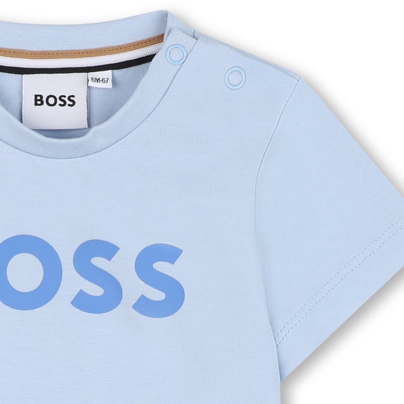 Camiseta de manga corta BOSS 
                        NI&Ntilde;O