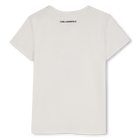 Camiseta de mangas cortas KARL LAGERFELD KIDS 
                    NI&Ntilde;A