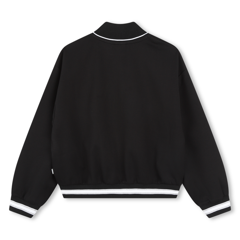 Chaqueta bordada con rayas BOSS 
                        NI&Ntilde;A