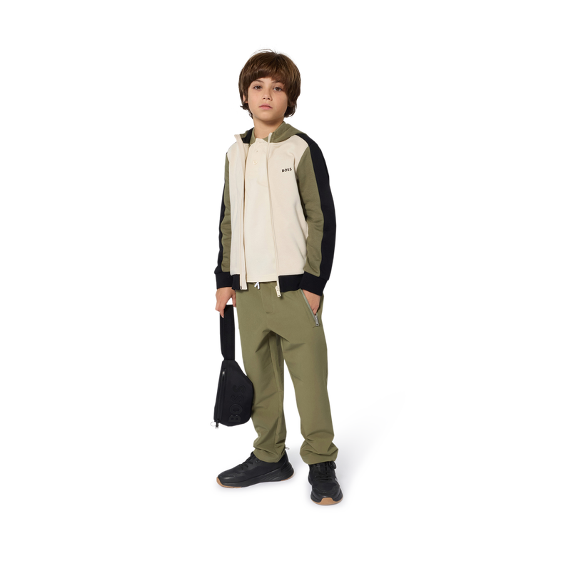 Zapatillas con cordones el&aacute;sticos BOSS 
                    NI&Ntilde;O