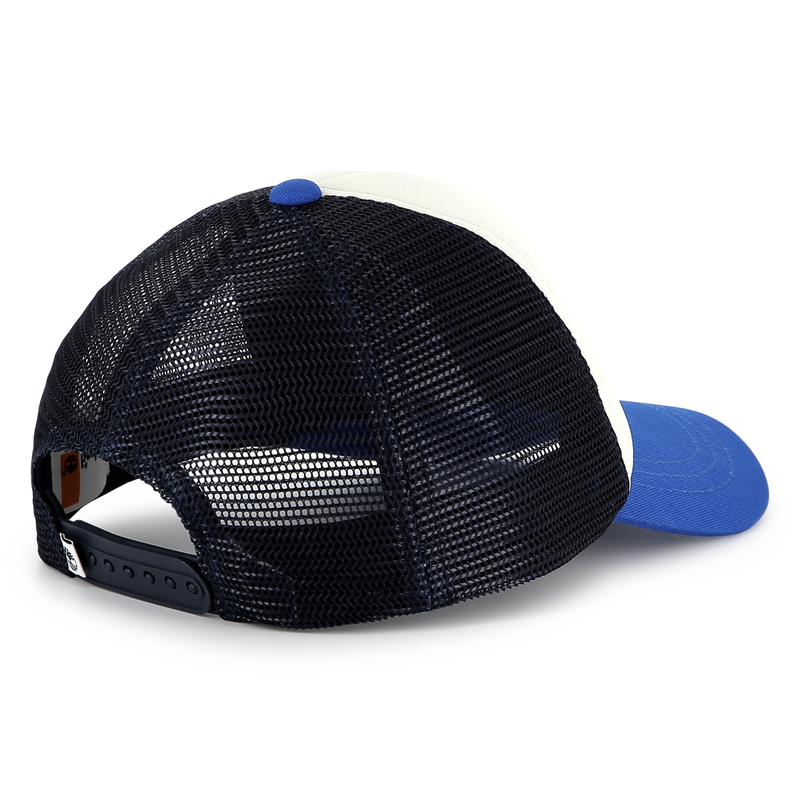 Gorra tricolor bimateria TIMBERLAND 
                        NI&Ntilde;O