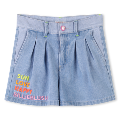 Pantal&oacute;n corto vaquero BILLIEBLUSH NI&Ntilde;A