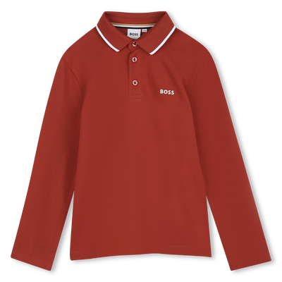 Polo de manga larga BOSS NI&Ntilde;O