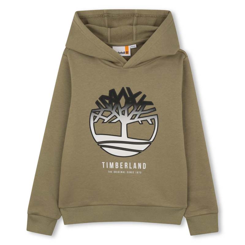 SUDADERA CON CAPUCHA TIMBERLAND 
                        NI&Ntilde;O