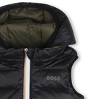 Chaqueta reversible BOSS 
                    NI&Ntilde;O